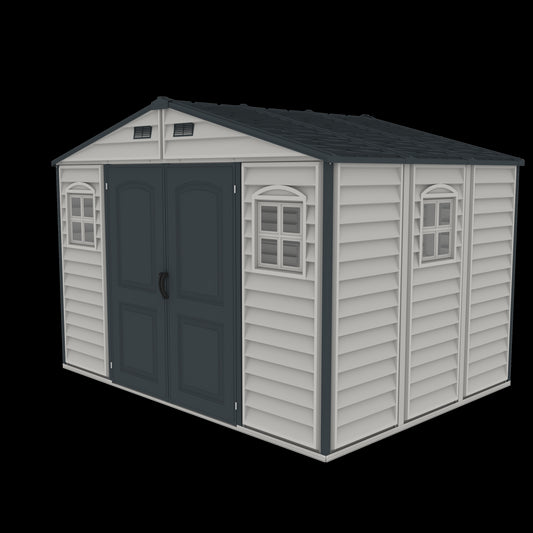 Woodside Plus 10'x8' Adobe with Foundation 30227