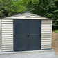 Duramax 10.5' x 8' Storemax Plus Vinyl Shed Kit with Floor 30225