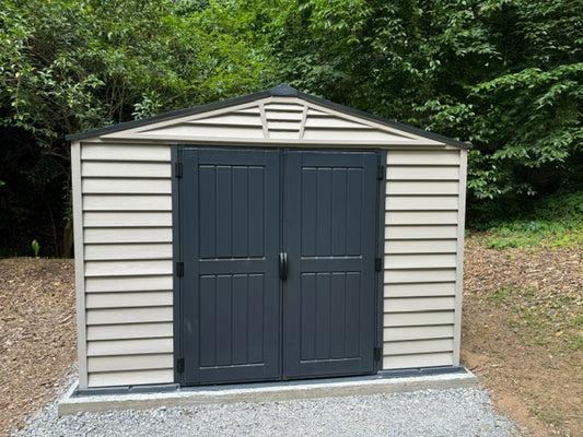 Duramax 10.5' x 8' Storemax Plus Vinyl Shed Kit with Floor 30225