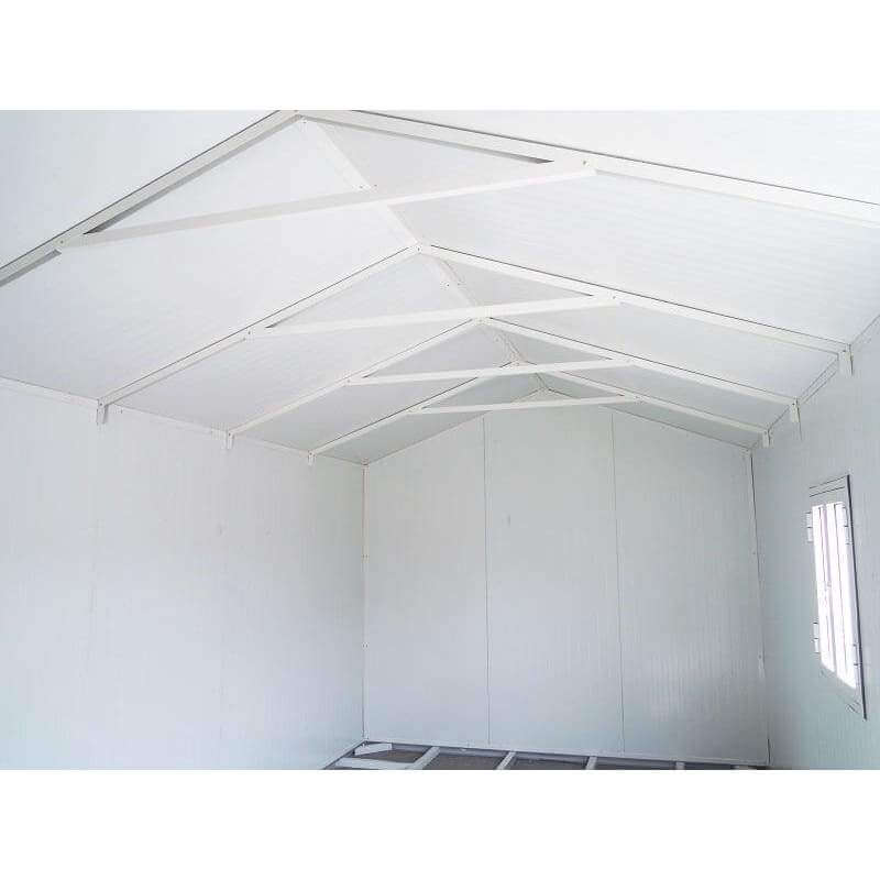 Duramax 22' x 10' Gable Roof Building 30972 interior view of ceiling