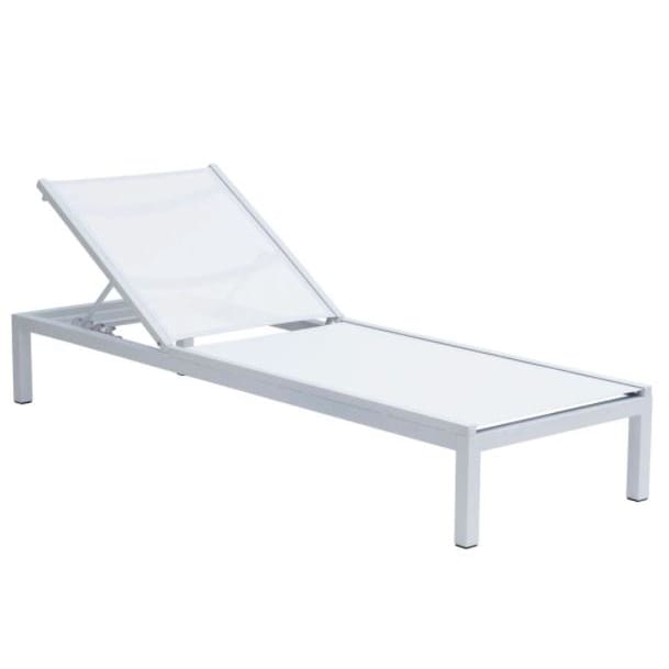 Duramax Niki Lounger White 68073