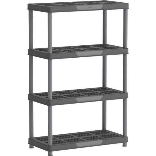 Duramax Shelving Rack 4 Tier Gray 86501