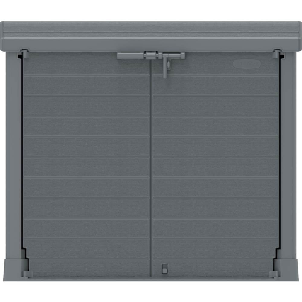 Duramax Storeaway Arc Lid 1200L Gray 86633 closed front