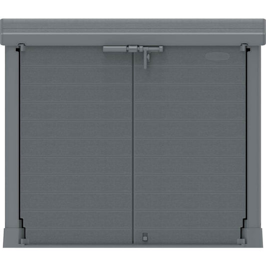 Duramax Storeaway Arc Lid 1200L Gray 86633 closed front